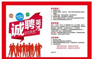 招聘 诚聘英才图片
