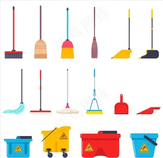 清洁工具图片
