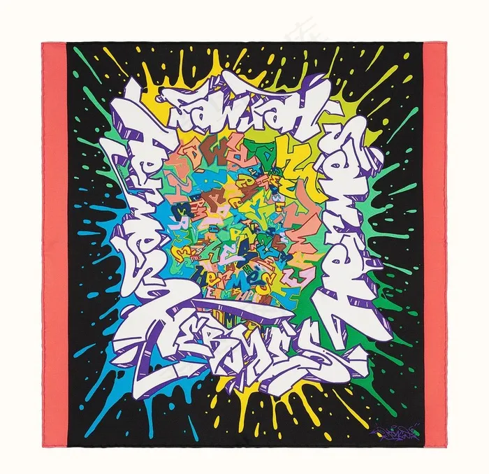 大牌 方巾 丝巾 数码印花 豹图片