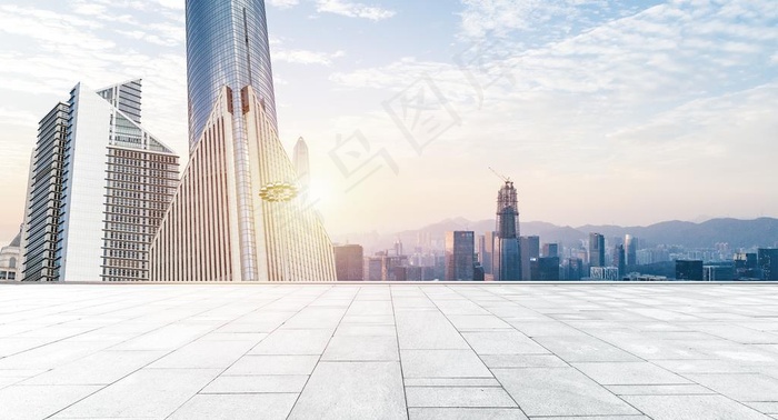 商务城市背景图片