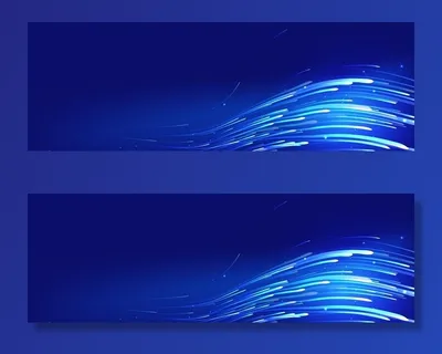 蓝色科技线条背景图片