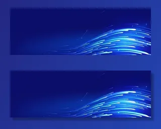 蓝色科技线条背景图片