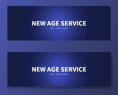 网页科技banner图片