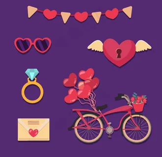 情人节元素图片
