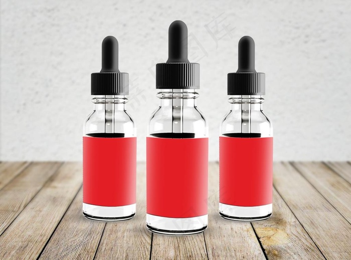 滴灌化妆品样机图片psd模版下载