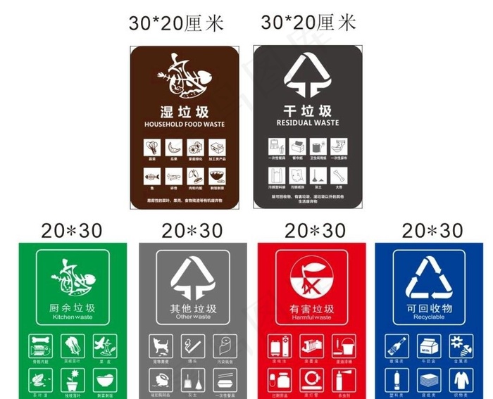 垃圾分类图片