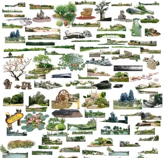 园林绿化素材图片