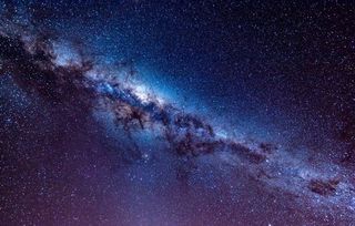 星空宇宙星球极光夜晚图片