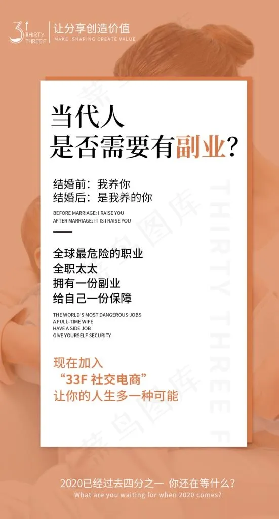 微商海报图片psd模版下载