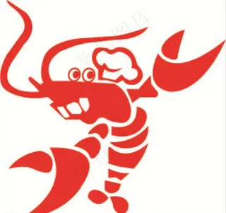 龙虾矢量图图片