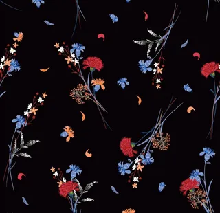 唯美碎花底纹图片