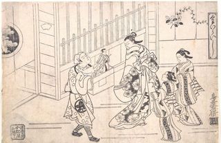 浮世绘人物图片