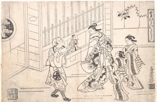 浮世绘人物图片