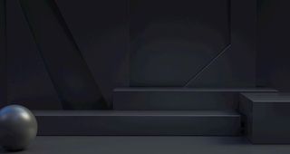 展示台背景素材高级黑图片