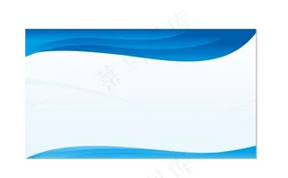 蓝色展板图片