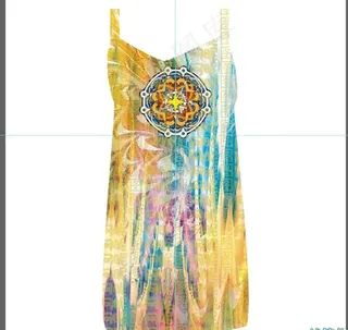 七彩炫彩纹理图腾朋克风格图片