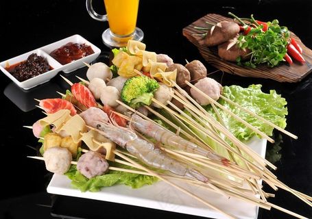 麻辣烫串串香图片