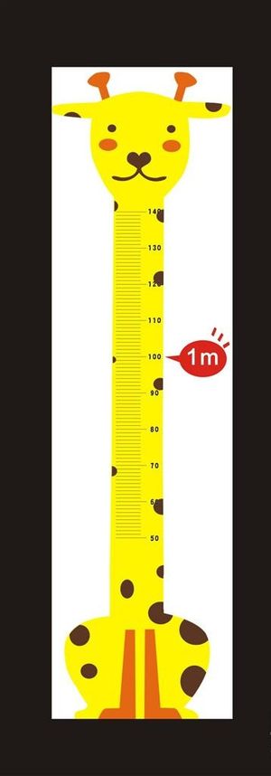 儿童身高贴图片