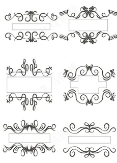 花边 花边素材 花边图案 花纹图片