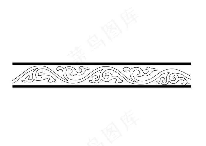 中国古典花纹图片ai矢量模版下载