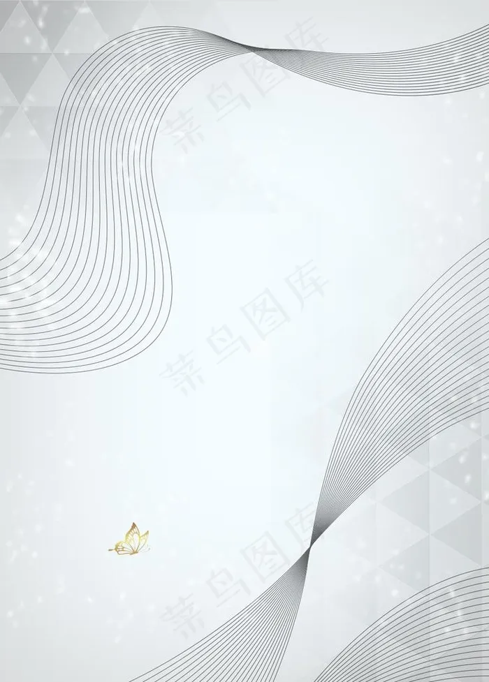 灰色线条图片psd模版下载