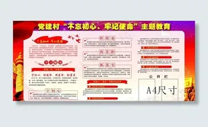 不忘初心主题教育图片