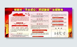 不忘初心主题教育图片