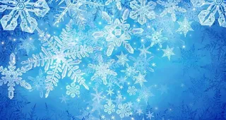 冰晶雪花背景图片