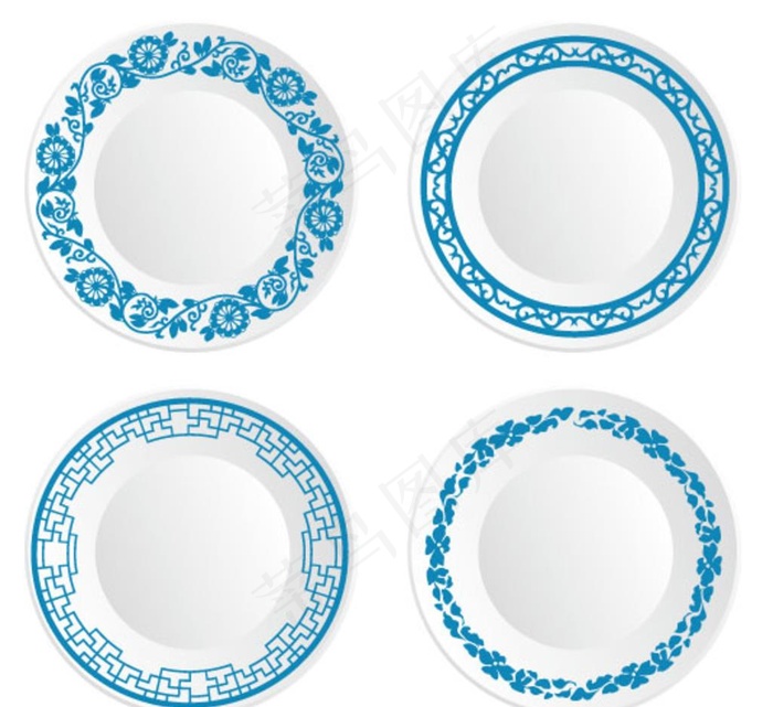 圆形中式边框图片