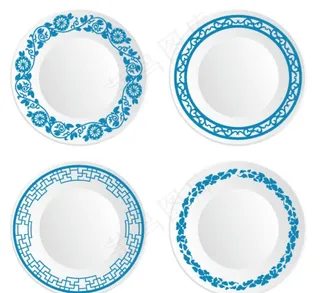 圆形中式边框图片