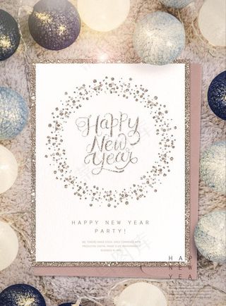 新年卡片图片