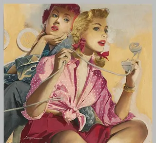 欧洲油画美女图片