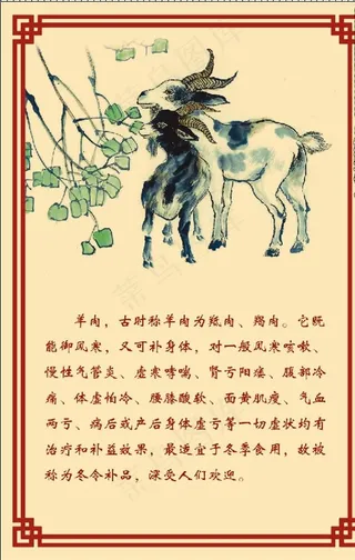 羊肉店版面图片