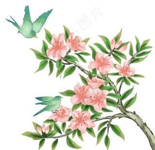 杜鹃花 水彩杜鹃花图片