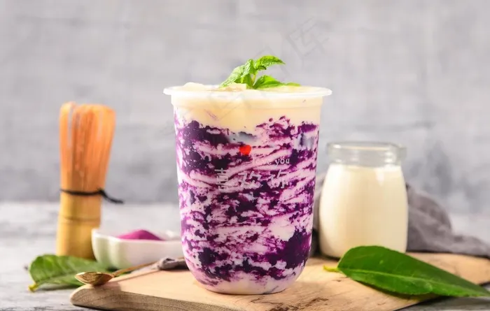 紫薯脏脏茶图片