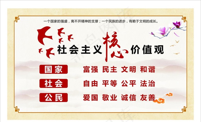*核心价值观图片