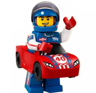 乐高汽车人仔图片