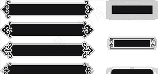 国风标题框图片