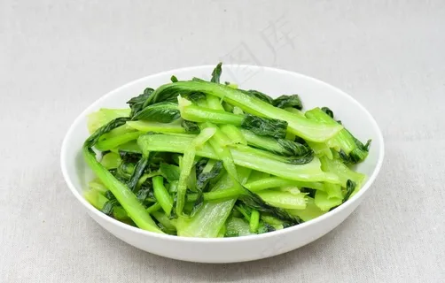 炒小白菜图片 炒小白菜图片