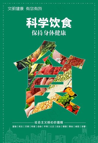 科学饮食 保持身体健康图片