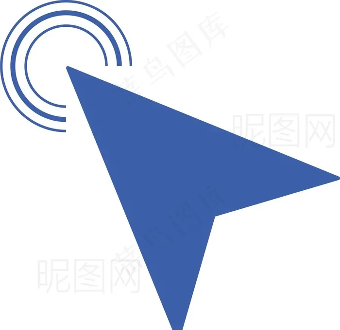 鼠标光标图片eps,ai矢量模版下载