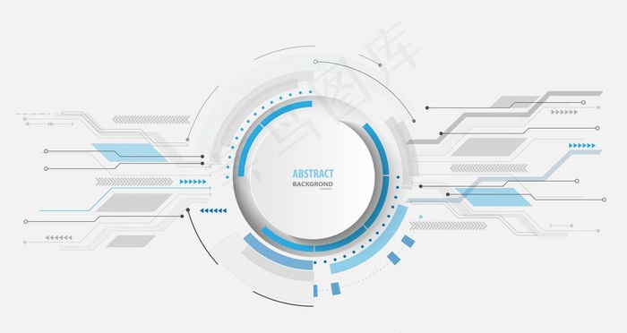 科技线条图片ai矢量模版下载