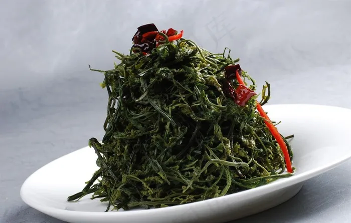 炝拌山野菜图片