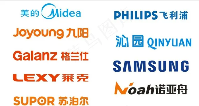 电器品牌LOGO图片cdr矢量模版下载
