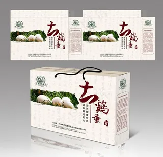 土鸡蛋包装盒图片