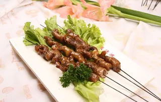 烤羊鞭图片
