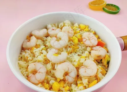 虾仁炒饭图片 虾仁炒饭图片