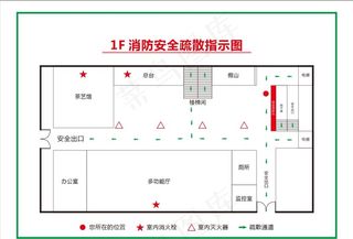 酒店消防 平面图图片