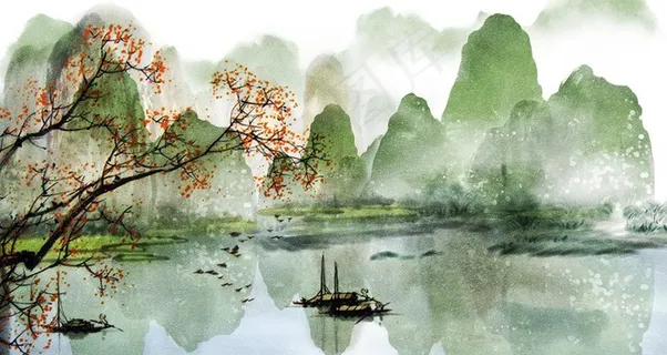水墨画图片 水墨画图片