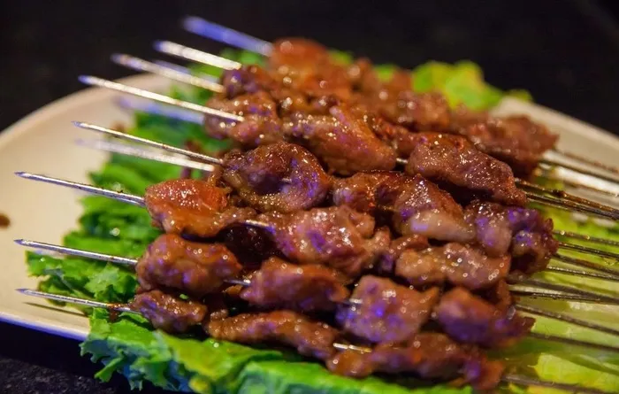 牛肉串图片